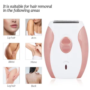 Depilatory Women Epilator USB Electric Shaver Bikini Shaving Razor Hair Removal Trimmer Face Body Underarm Leg Arm Depilation