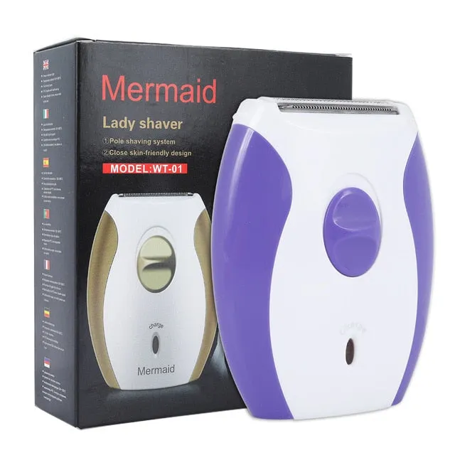 Depilatory Women Epilator USB Electric Shaver Bikini Shaving Razor Hair Removal Trimmer Face Body Underarm Leg Arm Depilation