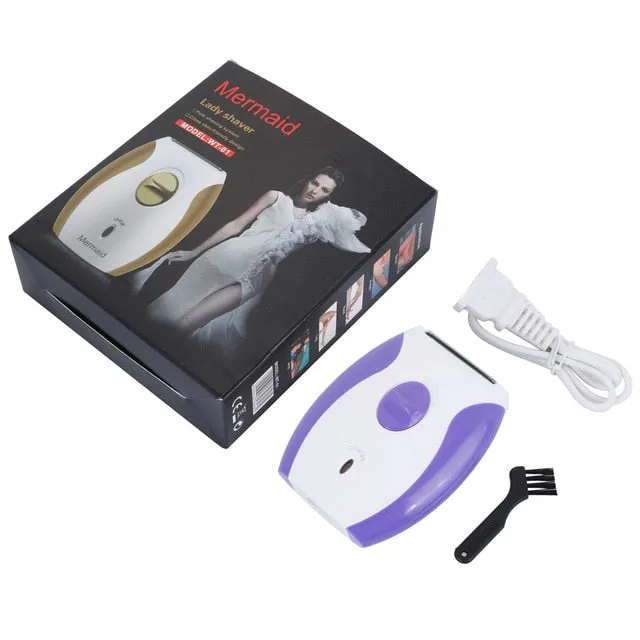Depilatory Women Epilator USB Electric Shaver Bikini Shaving Razor Hair Removal Trimmer Face Body Underarm Leg Arm Depilation