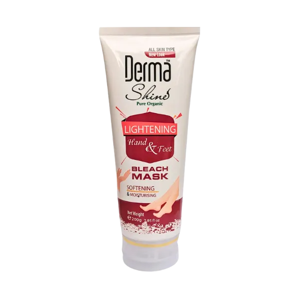 Derma Shine Hand & Feet Lightening Bleach Mask 200ml