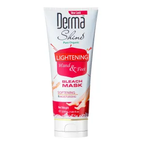 DERMA SHINE HAND AND FEET LIGHTENING BLEACH MASK 200g