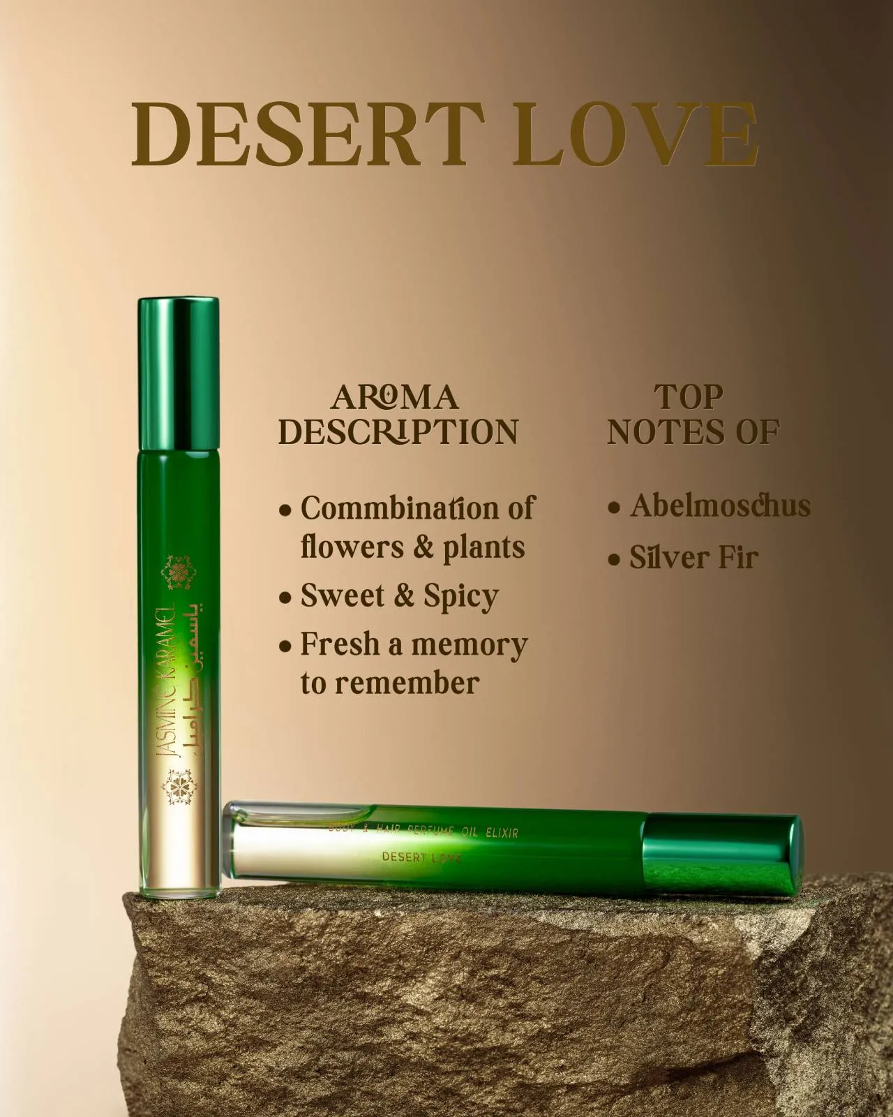 Desert Love-Body & Hair Perfume Oils Elixir