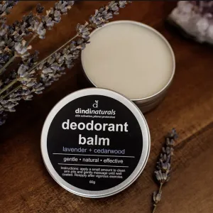 Dindi Naturals Lavender   Cedarwood Deodorant Balm 60g Tin
