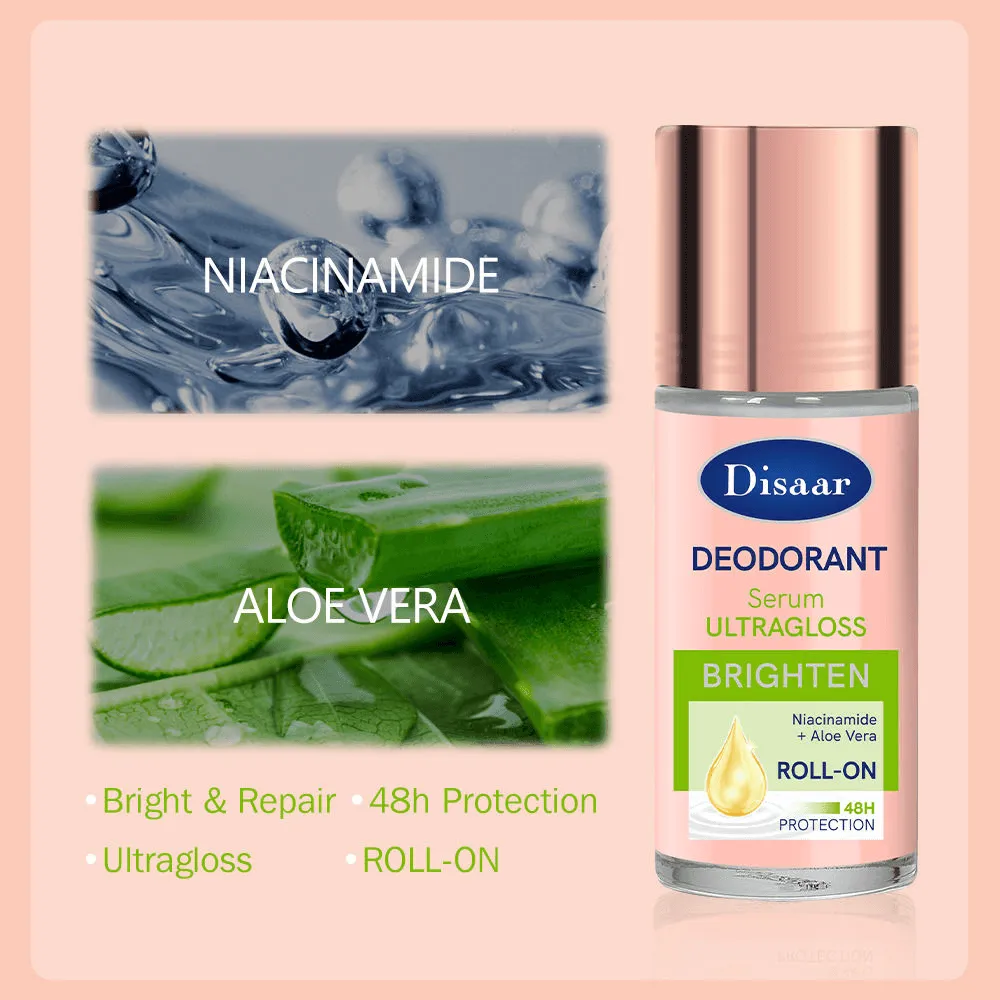 Disaar Niacinamide   Aloe Vera Brighten Deodorant Serum - 50ml