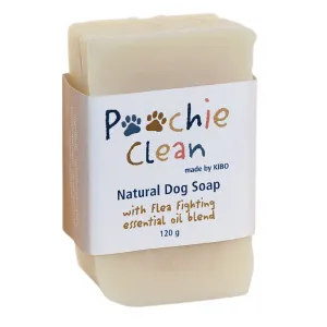 Dog Soap Poochie Clean All Natural 100gr by KIBO