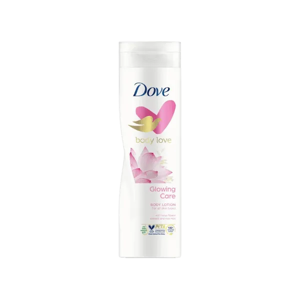 DOVE BODY LOVE GLOWING CARE BODY LOTION 400ML