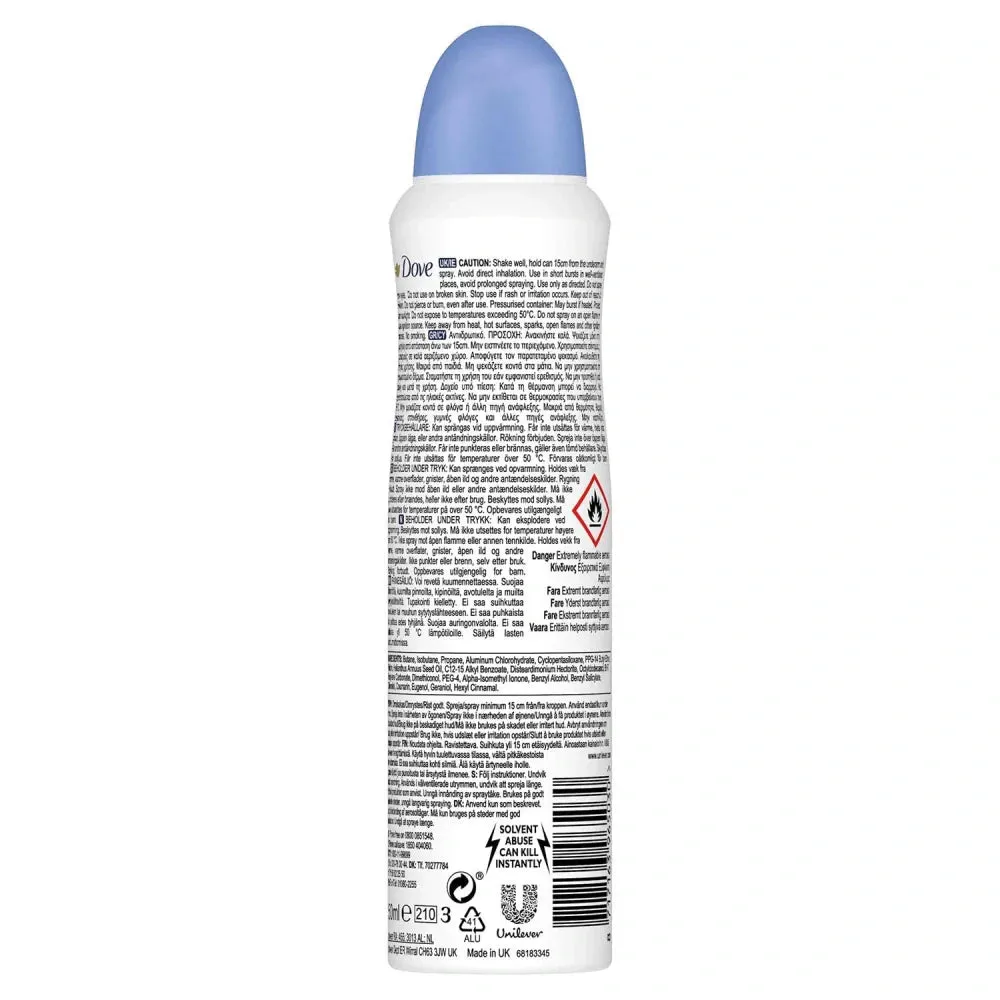 Dove Deod Spray Original 150 mL