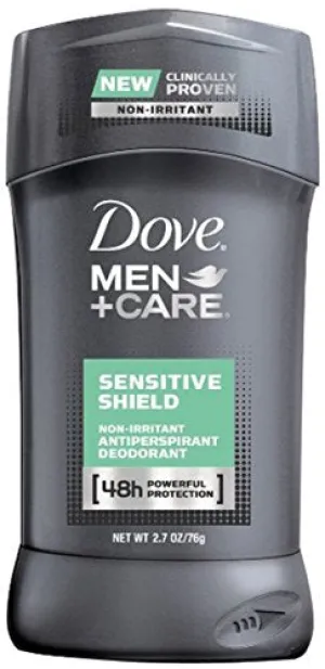 Dove Men Care Antiperspirant Deodorant, Sensitive Shield 2.7 oz (Pack of 3)