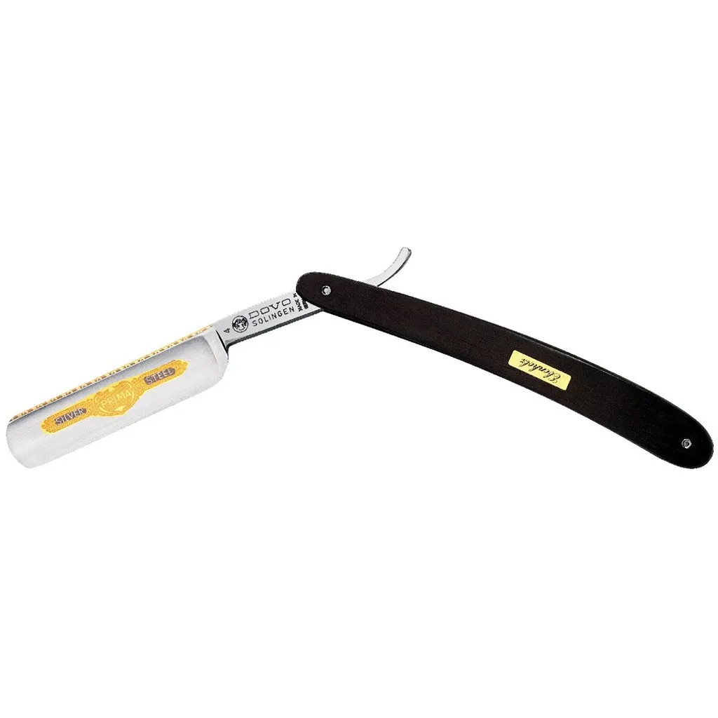 Dovo Prima Ebony 5/8 Carbon Steel Open Razor