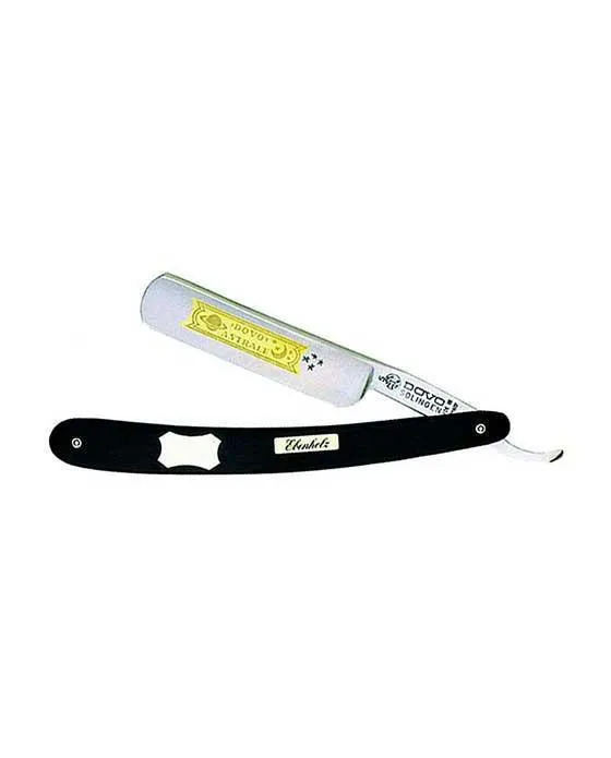 Dovo "Astrale" Straight Razor - Ebony Handle - 5/8"