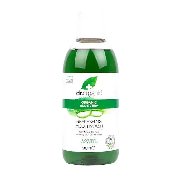 Dr Organic Aloe Vera Mouthwash 500ml