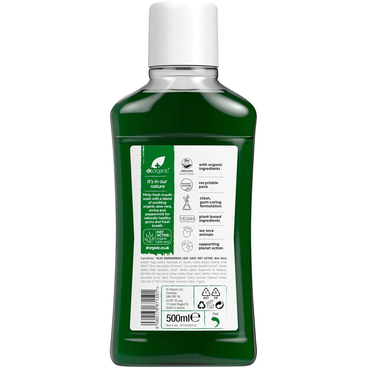 Dr Organic Mouthwash Organic Aloe Vera