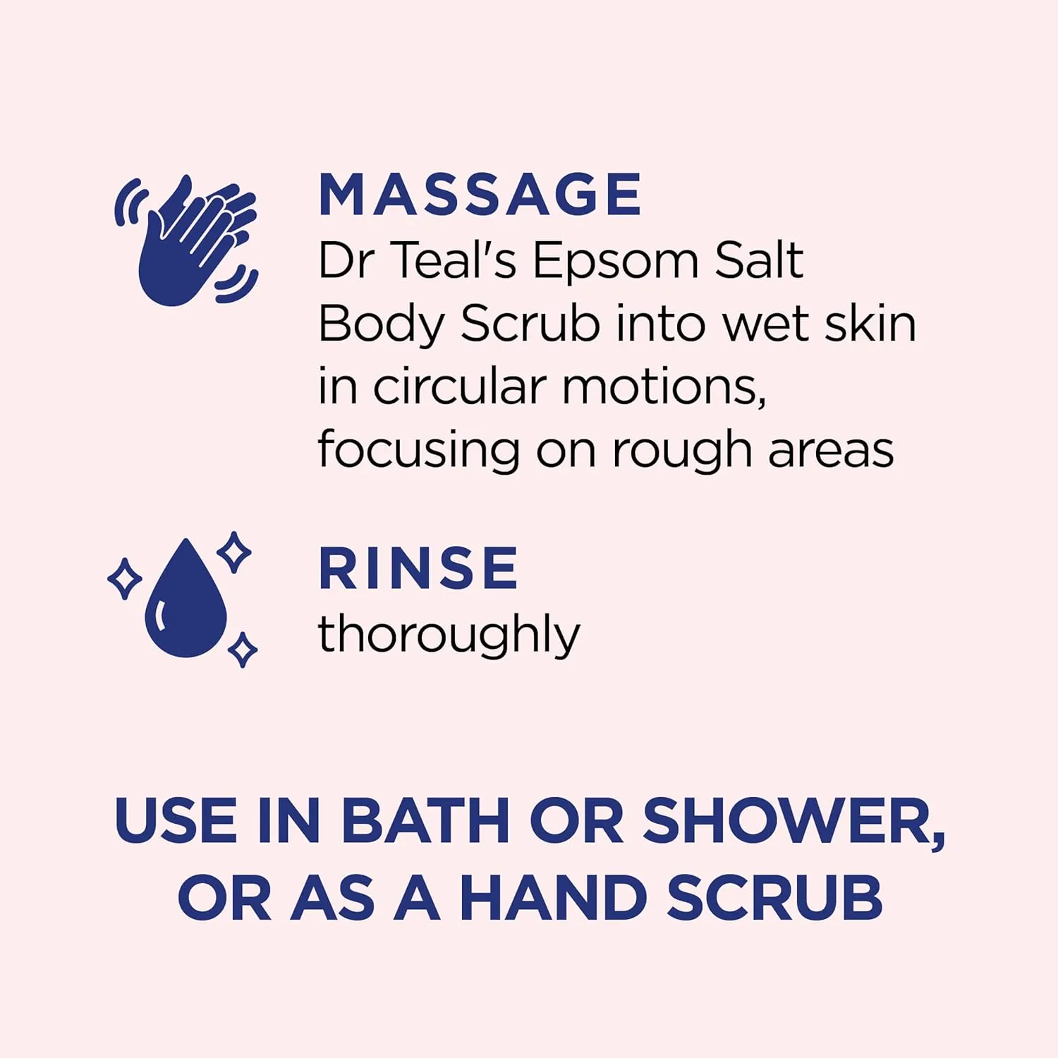 DR TEALS pink himalayan salt scrub restore & replenish مقشر الجسم بملح الهملايا الوردي