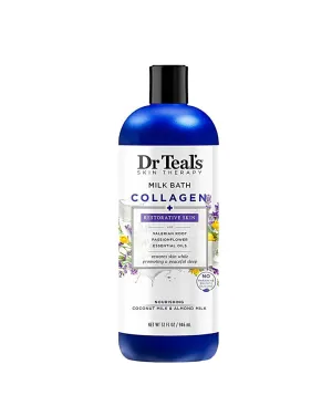 DR TEAL'S RESTORATIVE SKIN COLLAGEN MILK BATH- 946ML