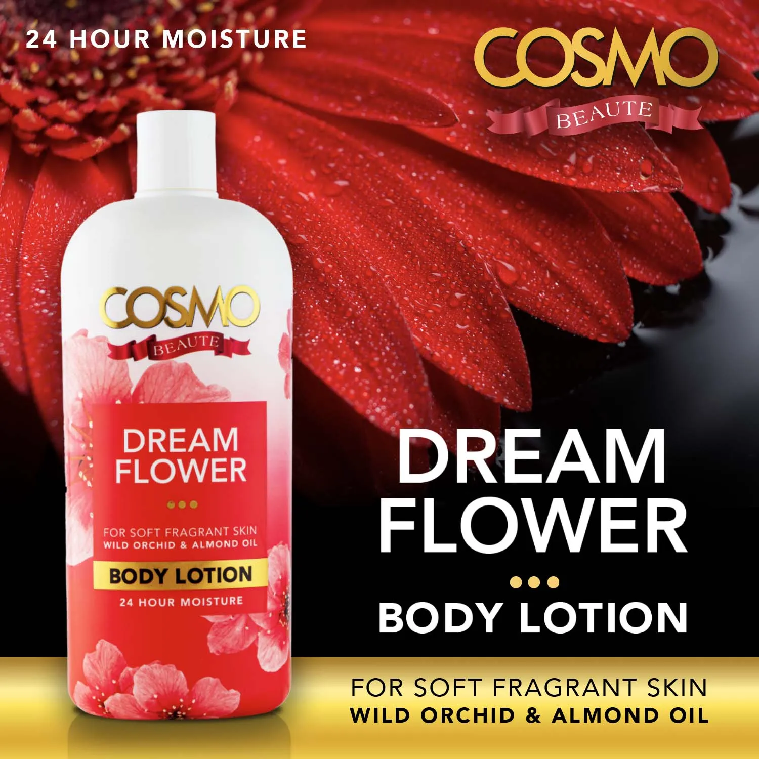 DREAM FLOWER - MOISTURIZING BODY LOTION 750ML