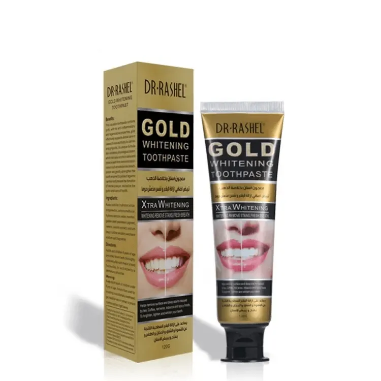 Dr.Rashel Gold Whitening Toothpaste - 120g