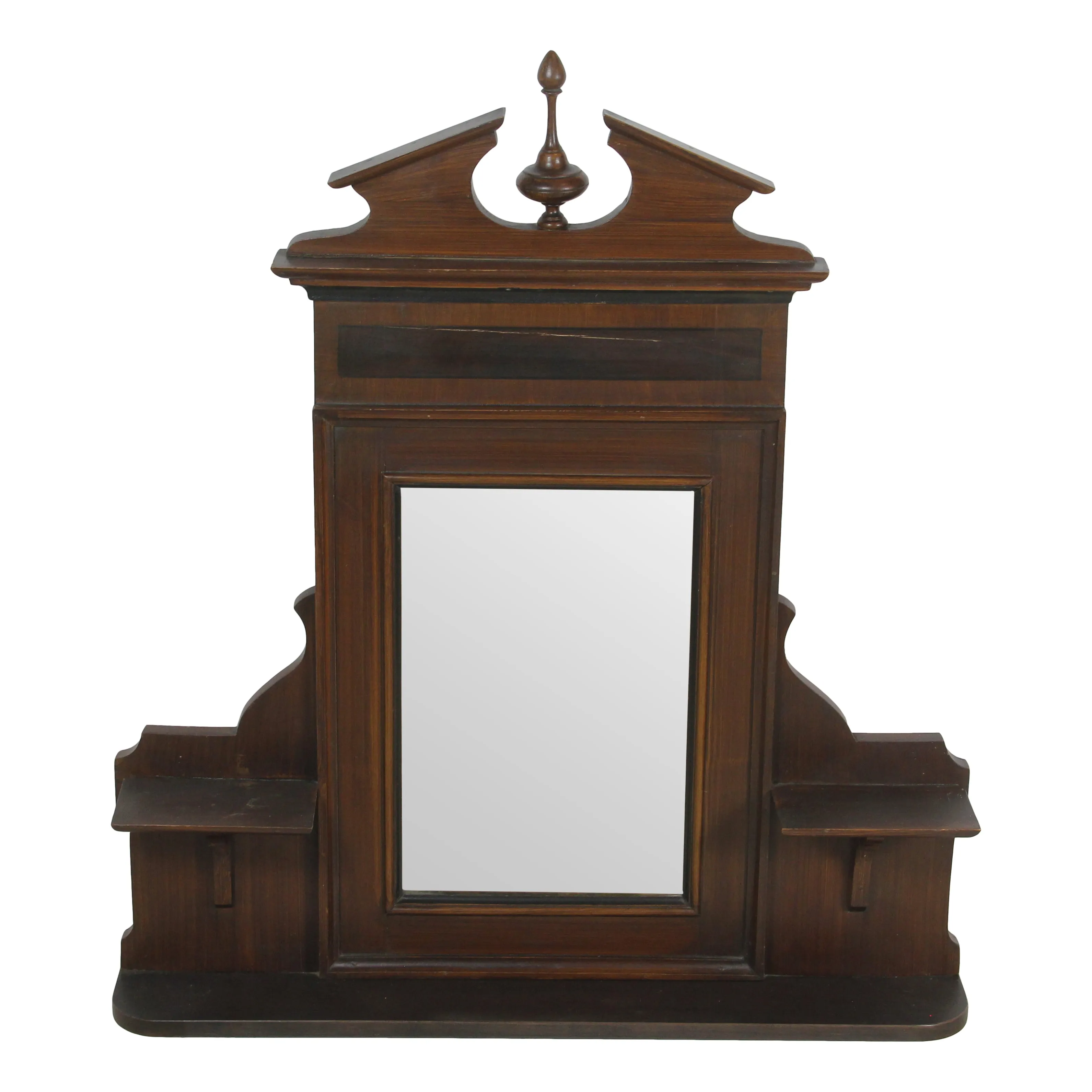 Dutch Dressing Mirror/Hallway Mirror with Shelves