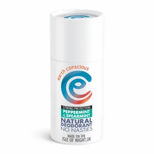 Earth Conscious Natural Deodorant - Peppermint   Spearmint