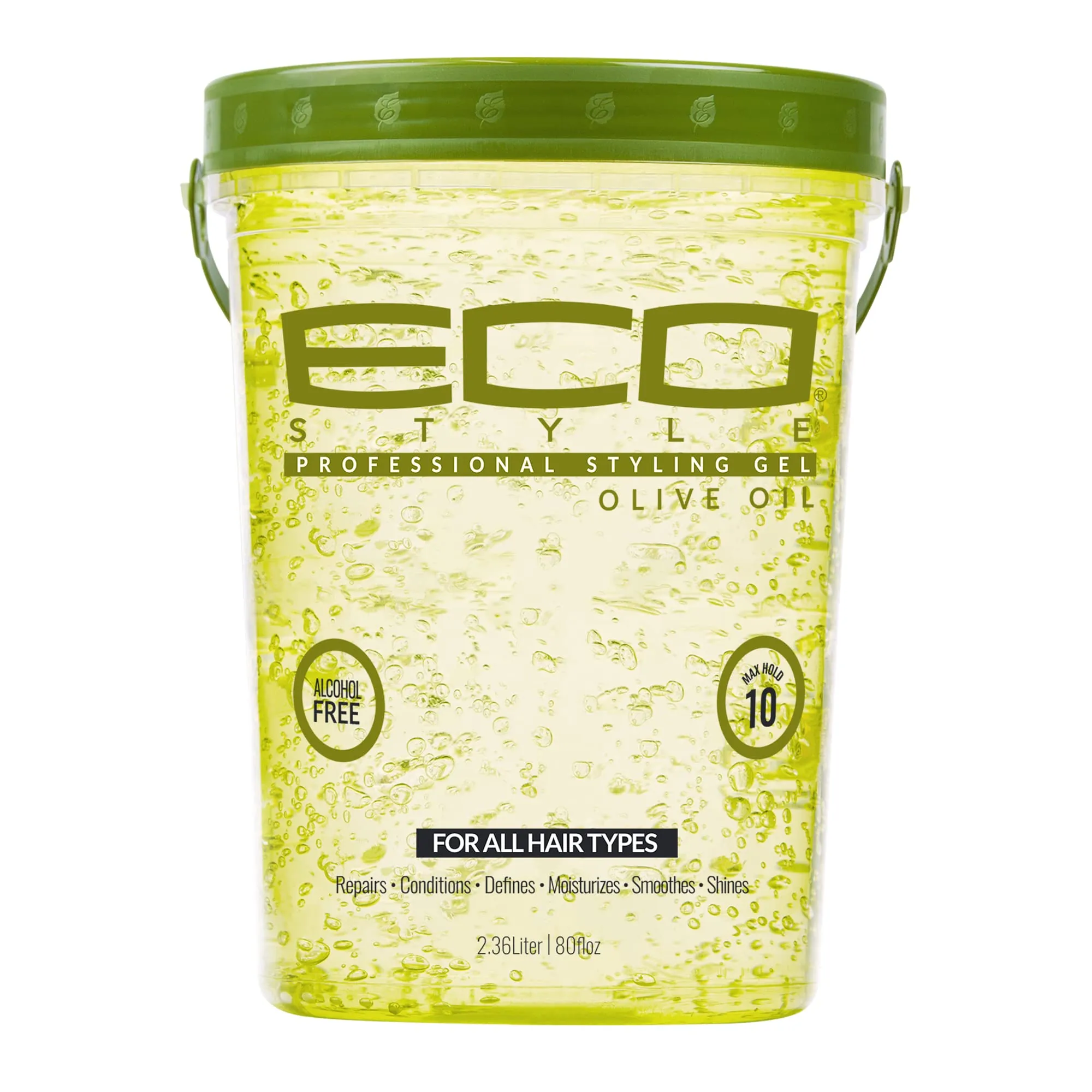 ECO Style Professional Styling Gel Olive Oil Max Hold Alcohol - All Sizes