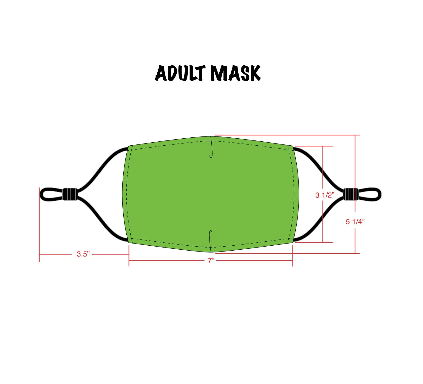 Ed Heck Cityscapes Adult Face Mask & Travel Pouch