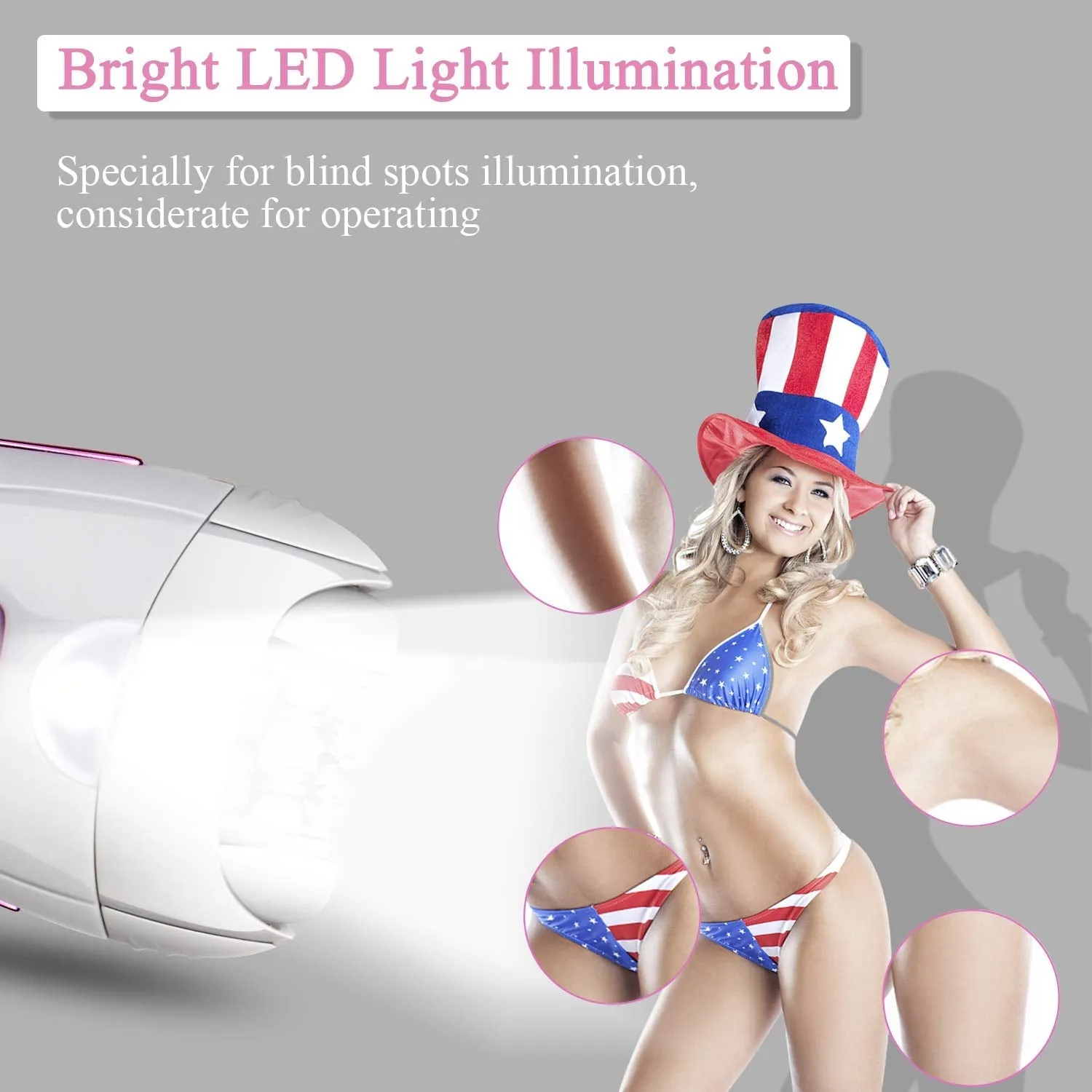 ElectriBrite Facial Hair Removal Epilators