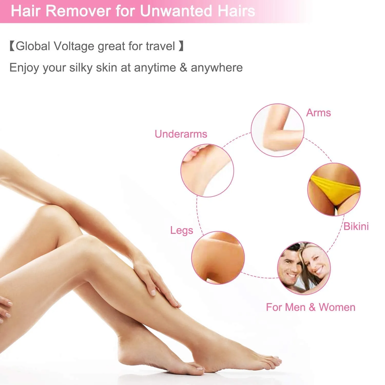 ElectriBrite Facial Hair Removal Epilators