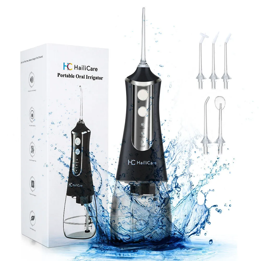 Electric Pulse Dental Cleaner Waterproof Home Dental Beauty Device Portable Oral Care Device Dental Floss Flusher