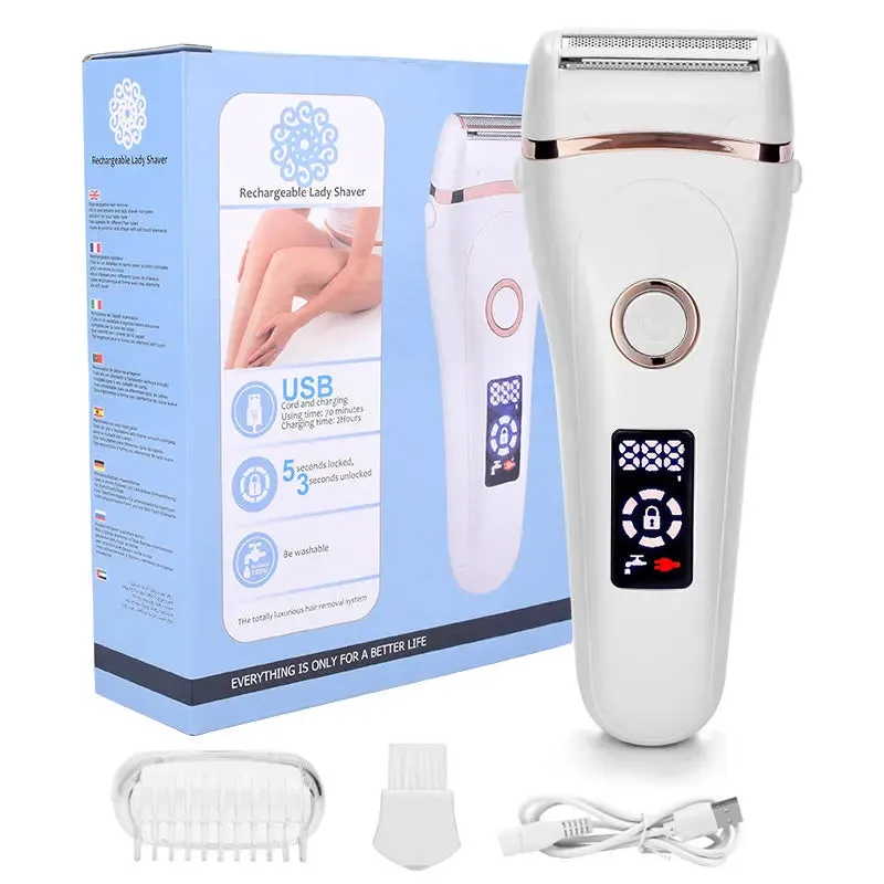Electric Razor Painless Lady Shaver for Women