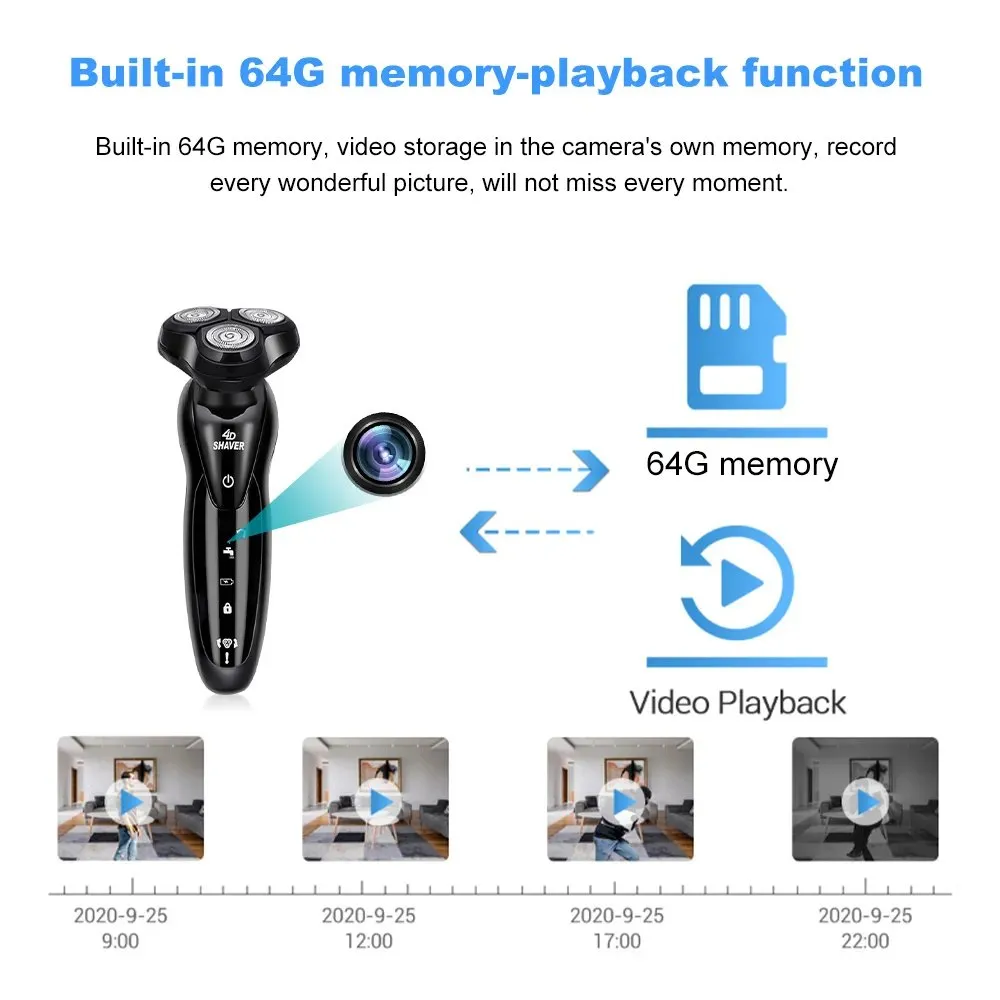 Electric Shaver SpyCam