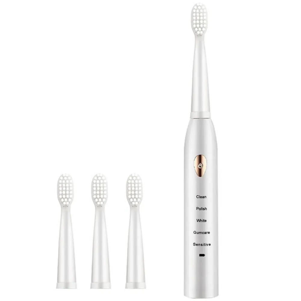 Electric Toothbrush for Men and Women Couple Houseehold Whitening IPX7 Waterproof Ultrasonic Automatic Tooth Brush JAVEMAY J209