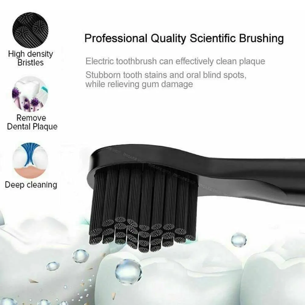 Electric Toothbrush for Men and Women Couple Houseehold Whitening IPX7 Waterproof Ultrasonic Automatic Tooth Brush JAVEMAY J209