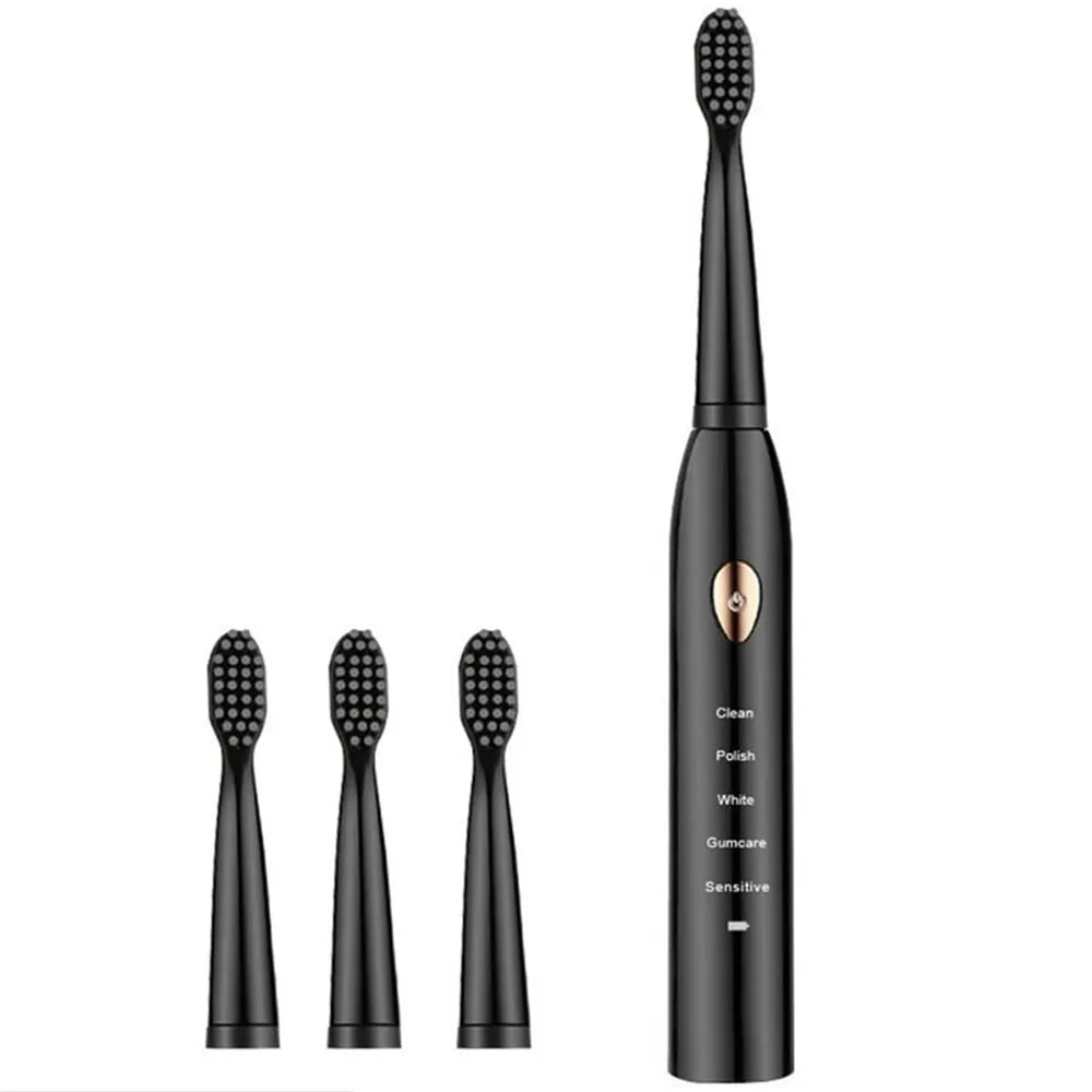 Electric Toothbrush for Men and Women Couple Houseehold Whitening IPX7 Waterproof Ultrasonic Automatic Tooth Brush JAVEMAY J209