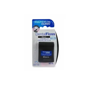 Elgydium Clinic Dental Floss Black 50m