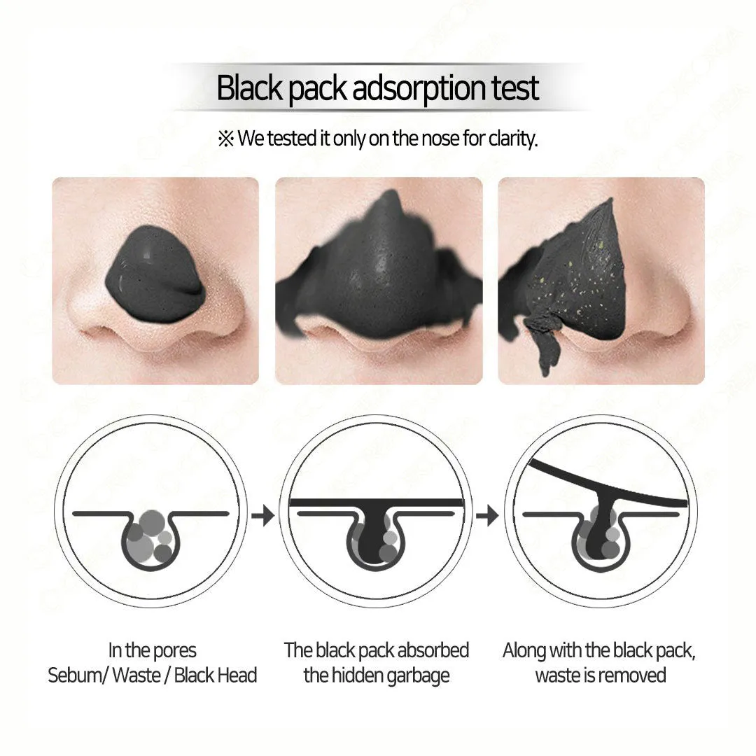 Elizavecca Milky Piggy Hell Pore LongoLongo Gronique Black Mask Pack 100ml