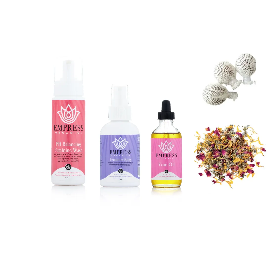 Empress Organics Womb Cleanse Gift Set (5 for $125)