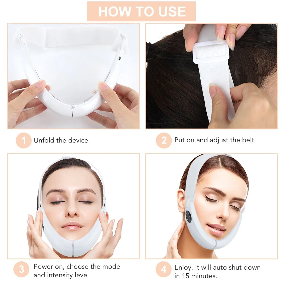 EMS V Face Lymphatic Massage Device