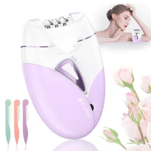 Epilator, Epilator for Women, Smooth Glide Epilator for Women Face Epilator, 2 Speed Setting of Facial Epilator, Facial Hair Removal Epilator Hair Remover for Women Face Legs Bikini Area Arms Legs
