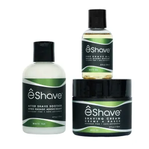 eShave White Tea Shaving Collection