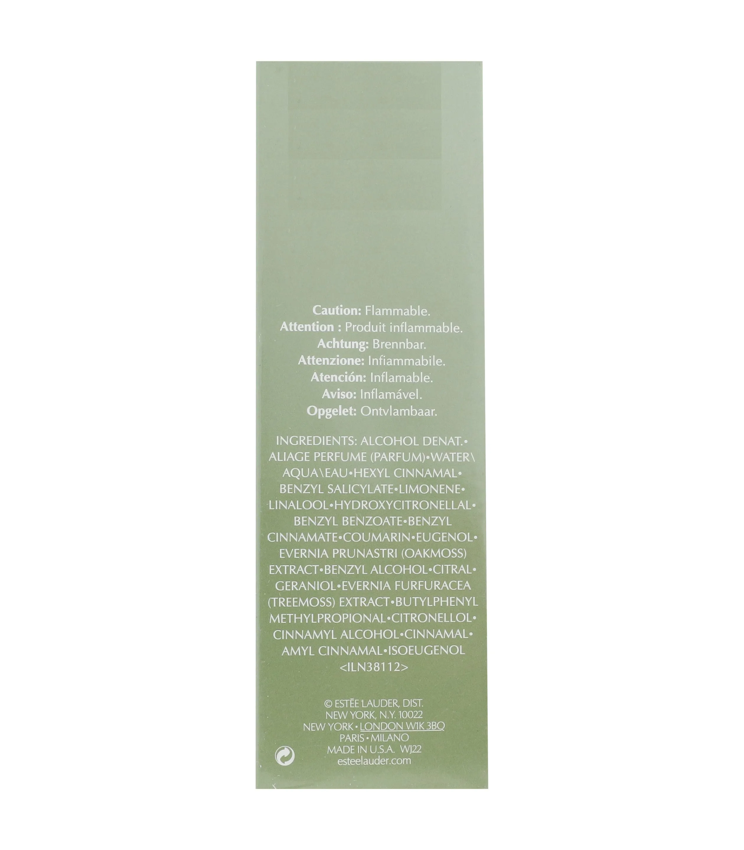 Estee Lauder Alliage Sport Spray Vaporisateur 1.7 oz/ 50 ml ORIGINAL FORMULA