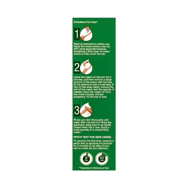 Eu Safe & Smooth Dry Skin Hair Removal Cream 30g