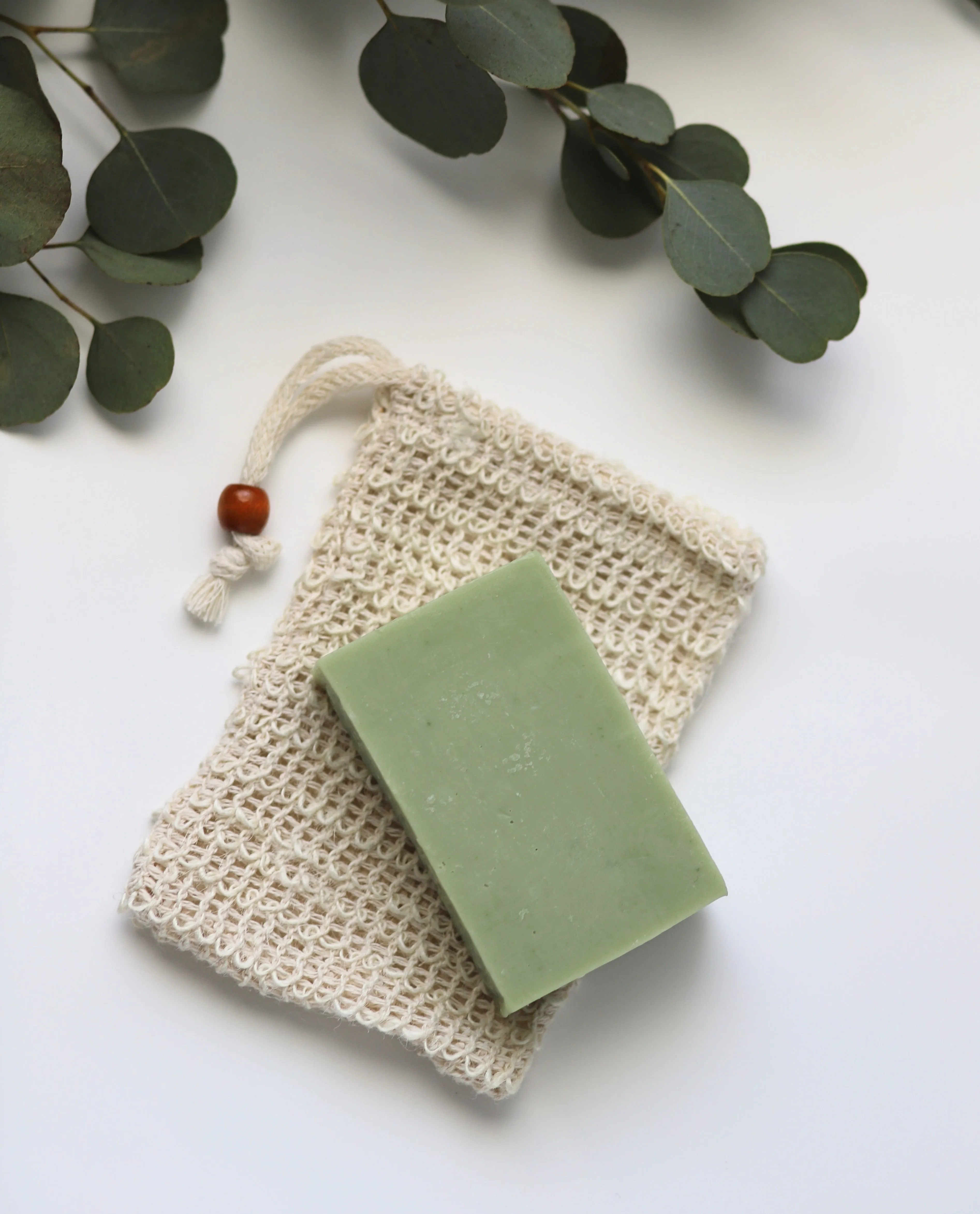 Eucalyptus Sage Green Clay Soap Bar