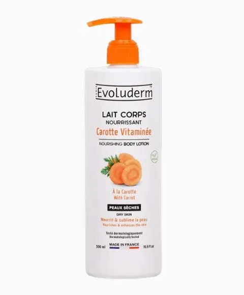 Evoluderm  Nourishing Body Lotion With Carrot