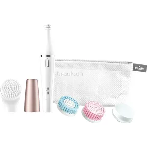 Facial Epilator w/Facial cleansing brushes