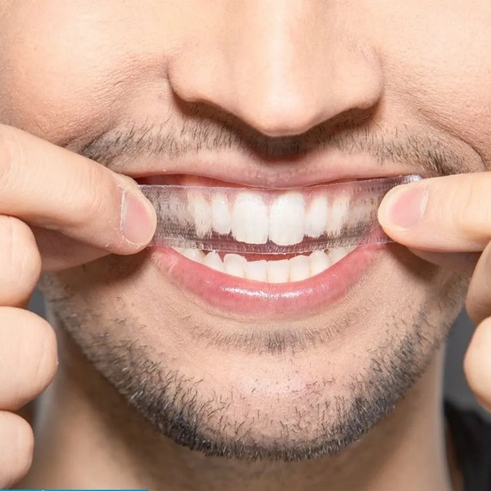 FancyGrab 14 Pairs of 5D Gel Teeth Whitening Strips White Tooth Dental Kit Oral Hygiene Care Strip