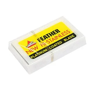 FEATHER DOUBLE EDGE RAZOR BLADES (5)