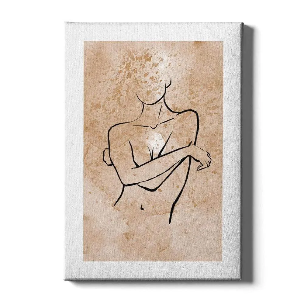 Feminine Line Art