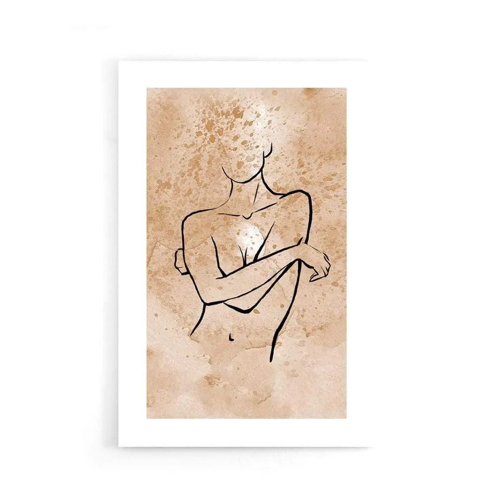 Feminine Line Art