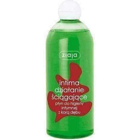 Feminine wash, intimate wash ZIAJA intimate hygiene liquid Oak bark 500ml