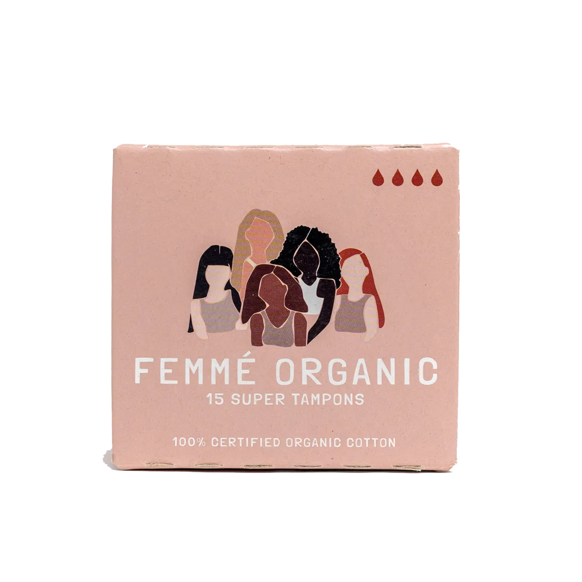 Femme Organic - Tampons - Super (15 pieces)