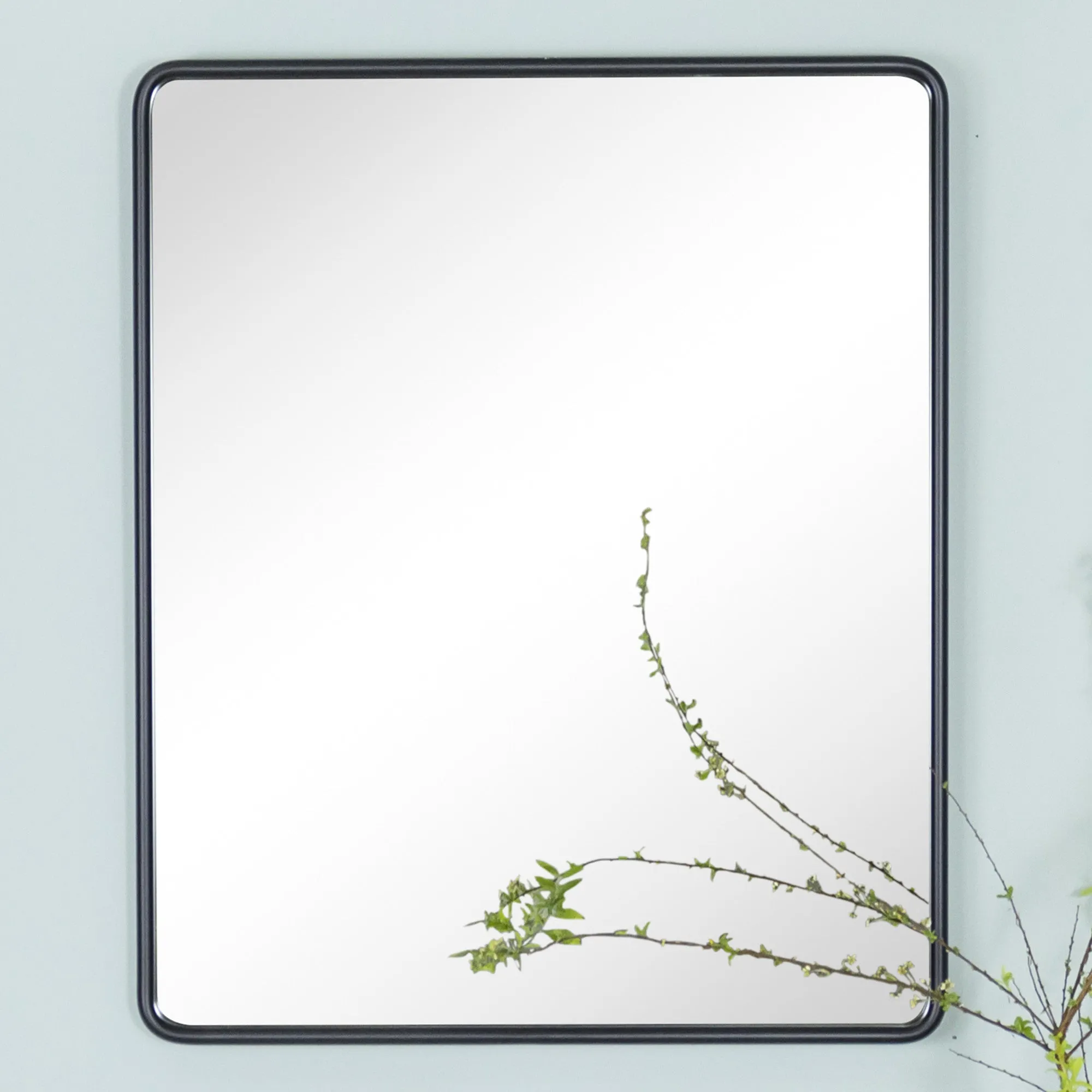FH Rectangle Framed Wall Mounted Bathroom Vanity Mirror